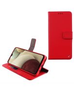 Samsung A12 Book Stand Clip Red
